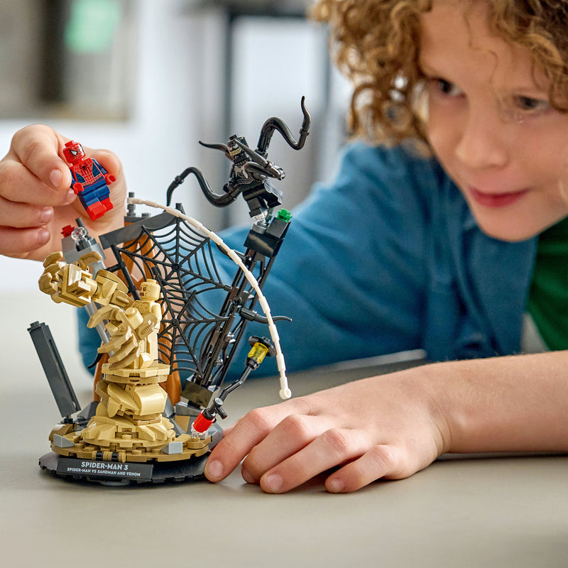 Afbeelding laden in galerijviewer, Lego marvel - ultieme strijd: spider-man vs. sandman constructiespeelgoed (76334)
