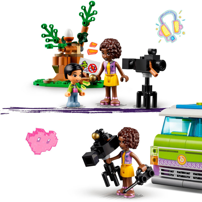 Load image into Gallery viewer, Lego friends - nieuwsbusje constructiespeelgoed (41749)
