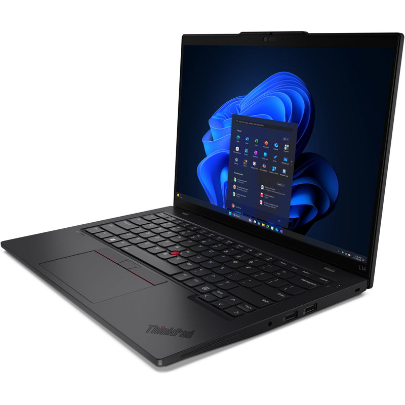 Afbeelding laden in galerijviewer, Lenovo thinkpad l14 gen 6 intel (21s6002dmh) 14 laptop (zwart | core ultra 7 255u | intel® graphics | 16 gb | 512 gb ssd)
