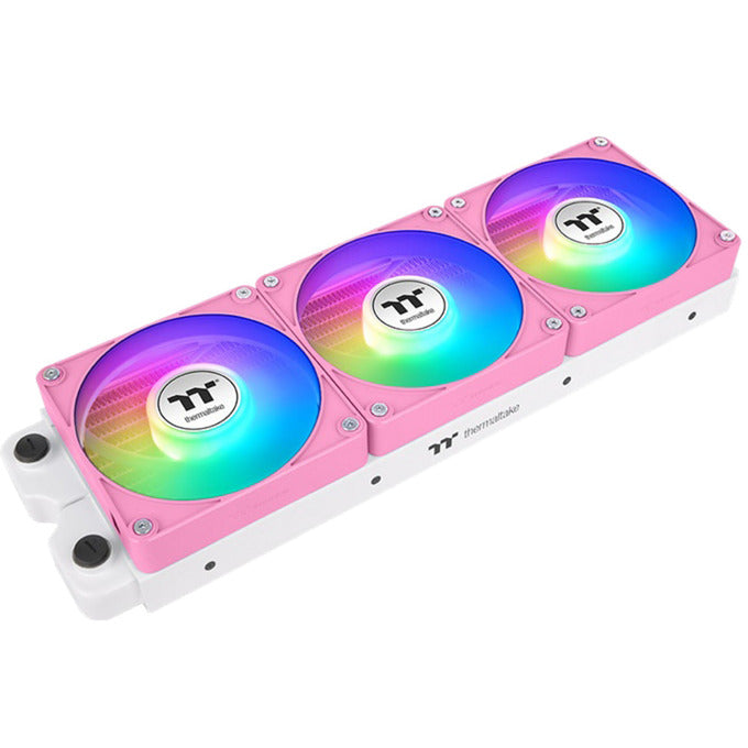 Load image into Gallery viewer, Thermaltake ct120 ex reverse argb sync pc cooling fan pink (3-fan pack) case fans (pink, 3 stuks, 120 x 120 x 25 mm, pwm)
