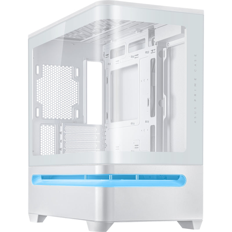 ギャラリービューアに画像をロードする, Asus prime ap202 midi tower behuizing (wit | 2x usb-a | 1x usb-c | rgb | tempered glass)
