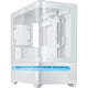 Asus prime ap202 midi tower behuizing (wit | 2x usb-a | 1x usb-c | rgb | tempered glass)