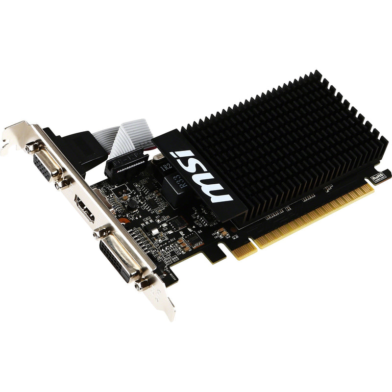Load image into Gallery viewer, Msi gt 710 2gd3h lp grafische kaart (vga, dvi, hdmi, low-profile)
