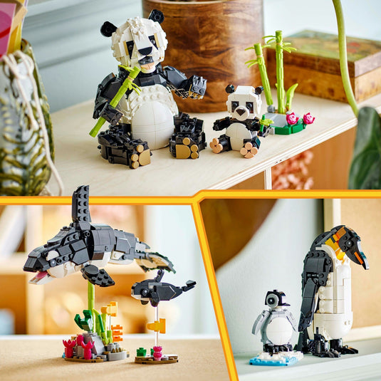 Lego creator 3in1 wilde dieren: pandafamilie - 31165