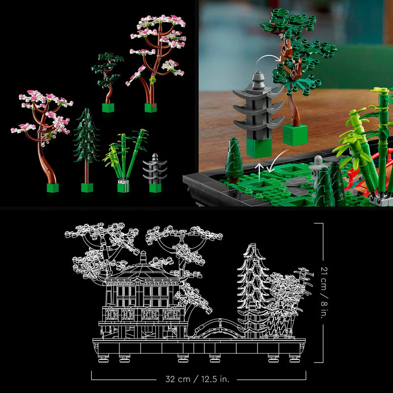 Load image into Gallery viewer, Lego icons - rustgevende tuin constructiespeelgoed (10315)
