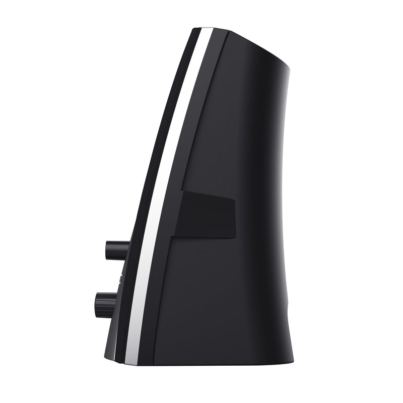 Load image into Gallery viewer, Trust 2.0 speaker set pc-luidspreker (zwart zilver)
