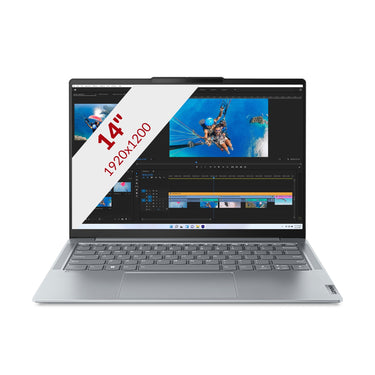 Lenovo yoga slim 6 14apu8 (82x3003qmh) 14 laptop (grijs | r5 7540u | radeon 740m graphics | 16 gb | 512 gb ssd)