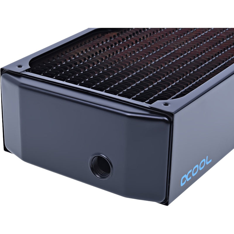 Afbeelding laden in galerijviewer, Alphacool nexxxos ut60 full copper 420mm radiator (zwart)

