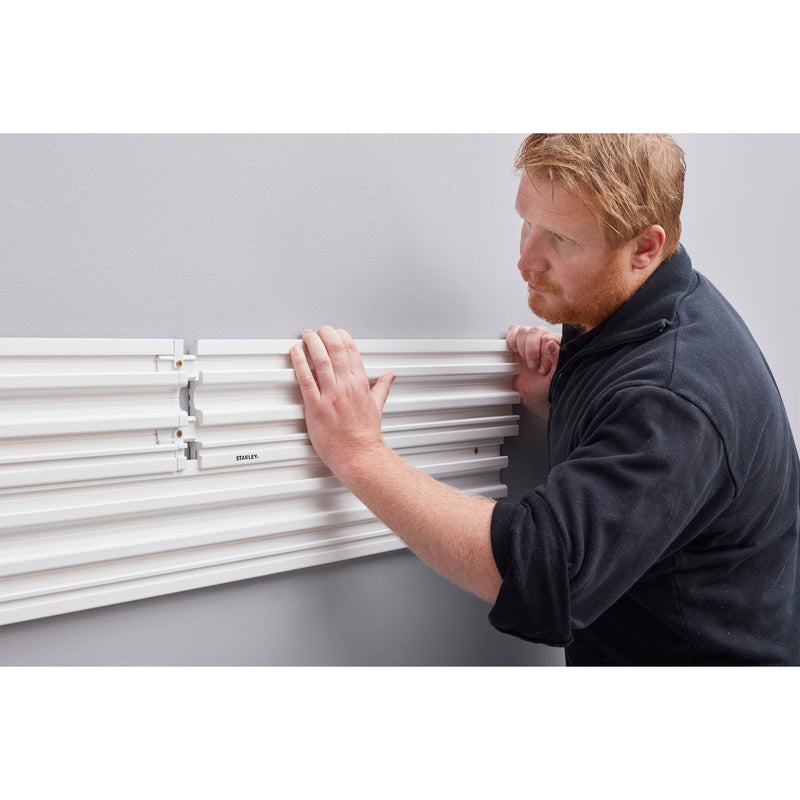 Load image into Gallery viewer, Stanley track wall - connector, 4 stuks koppeling

