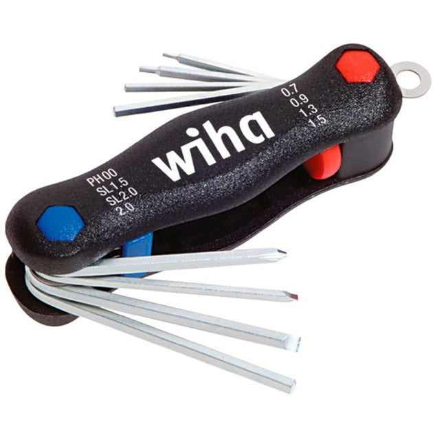 Load image into Gallery viewer, Wiha multitool mini pocketstar (zwart, 8-delig)

