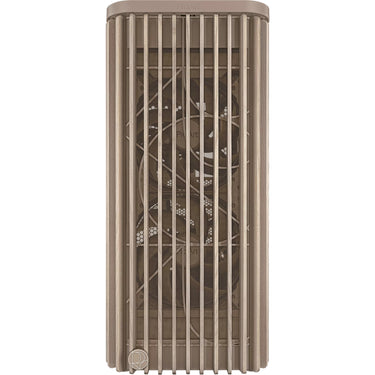 Asus proart pa401 wood edition - mesh panel midi tower behuizing (beige houtkleur | 2x usb-a | 1x usb-c)