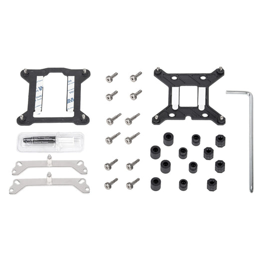Silverstone sst-hyd140-argb cpu-koeler (4-pins pwm fan-connector, 4-1 pin argb (5v led))