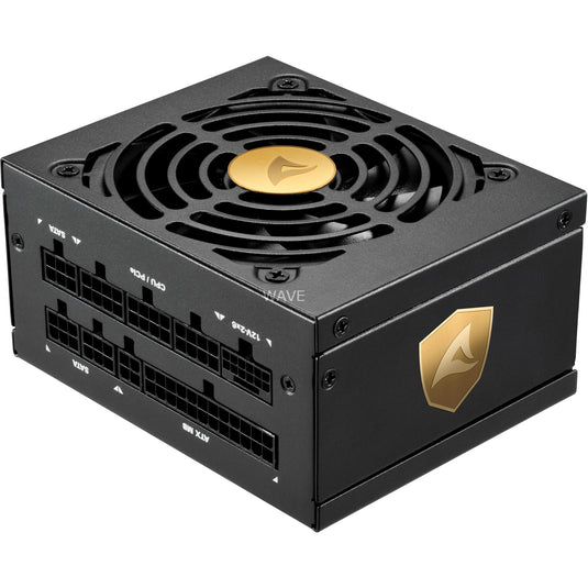 Sharkoon rebel p20 sfx modulaire 750 watt voeding (zwart, 1x 12v-2x6, 2x pcie)