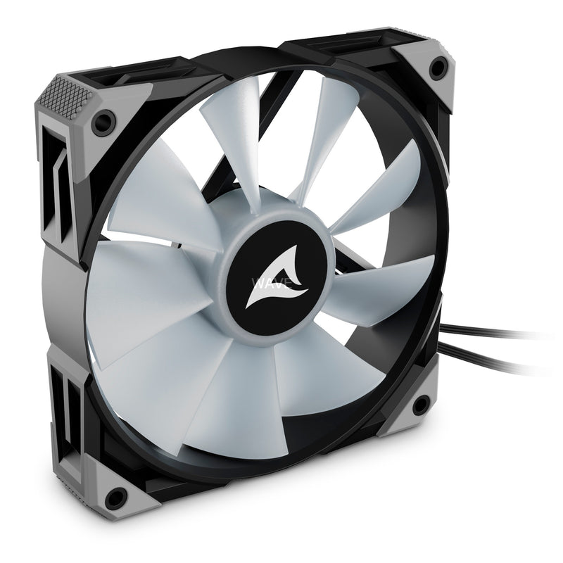 Load image into Gallery viewer, Sharkoon rebel f50 pwm rgb case fan (zwart, 120 x 120 x 25 mm)

