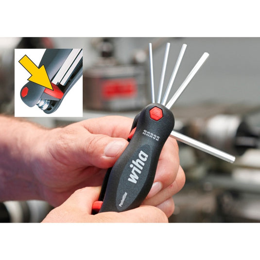 Wiha multitool pocketstar (zwart, 7-delig)