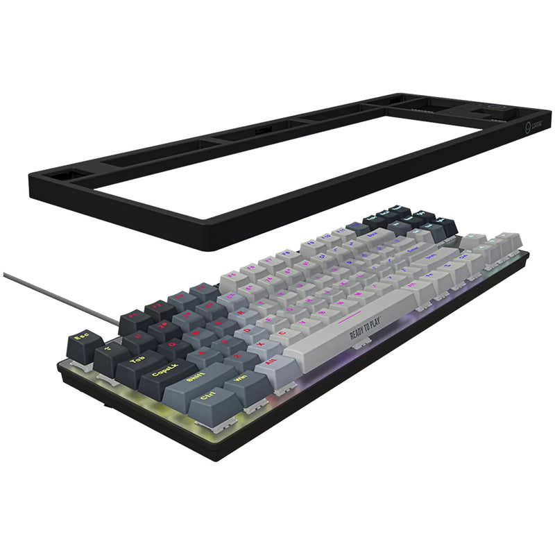 Load image into Gallery viewer, Lorgar azar 514tkl rgb mechanisch gaming toetsenbord (wit, us lay-out (qwerty), logar dream, 80% (tkl), rgb)
