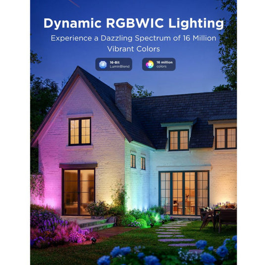 Govee slimme buitenspots matter rgbicww - 2 pack tuinspots