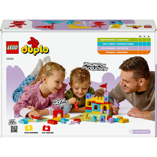 Lego duplo hopsy's kasteelspel educatief speelgoed bordspel - 10450