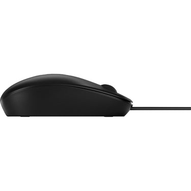 Hp 128 lasermuis met kabel (zwart, 1200 dpi)