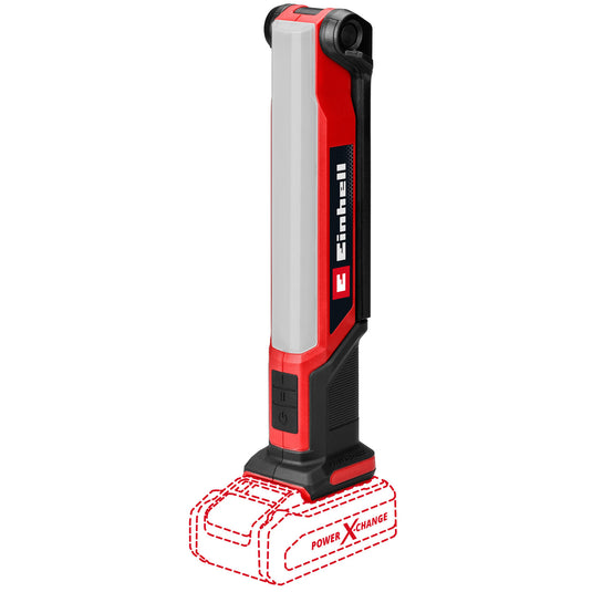 Einhell te-cl 18 1000 s li - solo accu werklamp (rood zwart, accu en oplader niet inbegrepen)