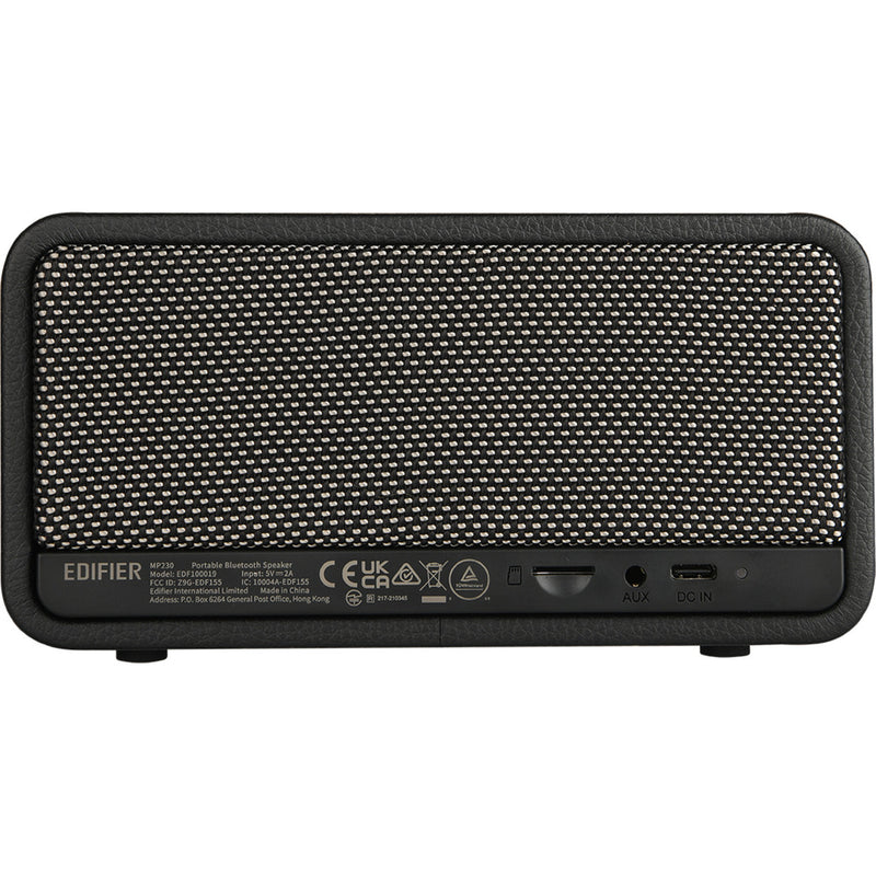 Laden Sie das Bild in Galerie -Viewer, Edifier mp230 retro bluetooth speaker luidspreker (zwart, bluetooth, microsd, aux, usb-c)
