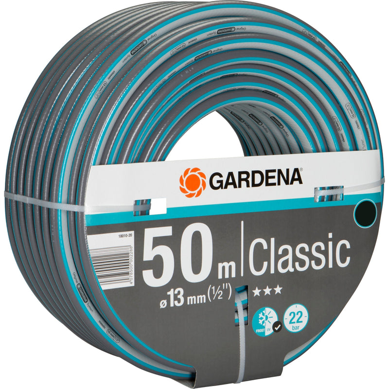 Load image into Gallery viewer, Gardena classic slang (grijs turquoise, 18010-20, 50 m)
