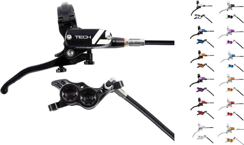 Load image into Gallery viewer, Hope tech 4 e4 steel braided disc brake - lever right
