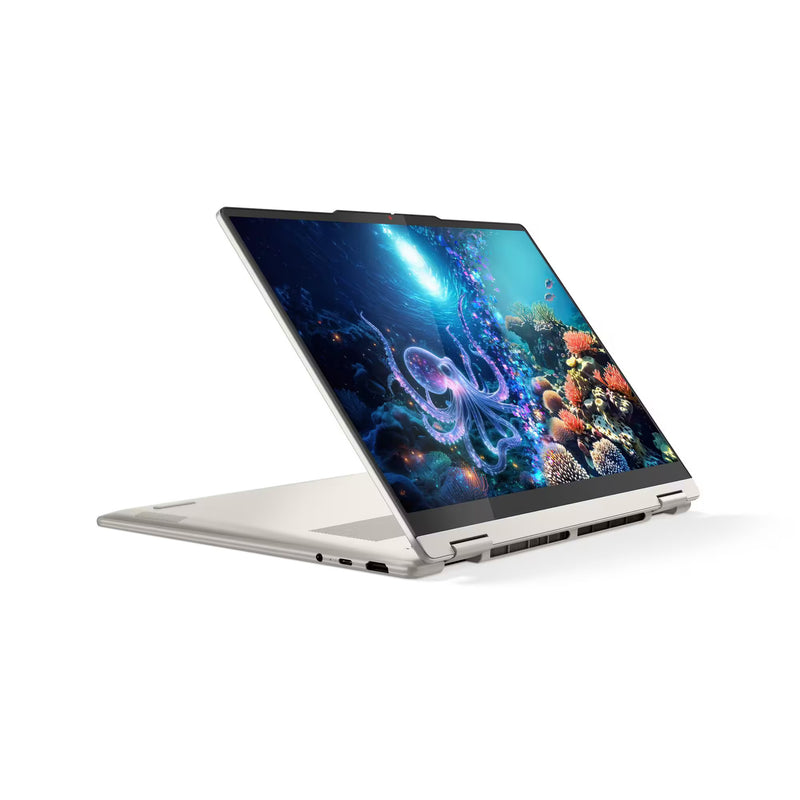 Afbeelding laden in galerijviewer, Lenovo yoga 7 2-in-1 14ill10 (83jq00fvmh) 14 copilot+ laptop (hoogglans wit | core ultra 5 226v | intel arc graphics 130v | 16 gb | 512 gb ssd | touch)
