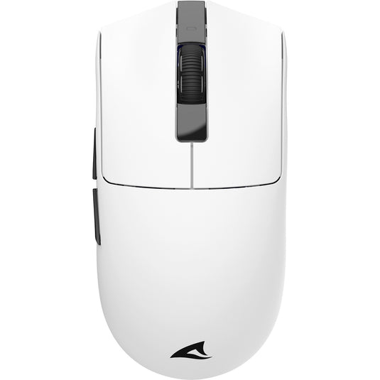 Sharkoon fireglider one gaming muis (wit, 400 - 12.000 dpi, 2.4 ghz usb)