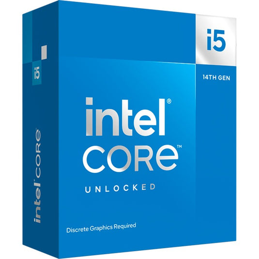 Intel® core i5-14600kf, 3,5 ghz (5,3 ghz turbo boost) socket 1700 processor ( raptor lake-s , unlocked, boxed)