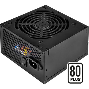 Silverstone strider essential st40f-es230 400 watt voeding (zwart, 2x pcie)