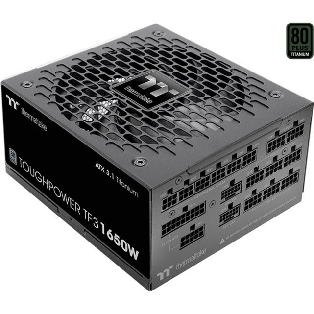 Load image into Gallery viewer, Thermaltake toughpower tf3 modulaire 1650 watt voeding (zwart, 2x 12v-2x6, 9x pcie)
