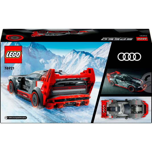 Lego speed champions - audi s1 e-tron quattro racewagen constructiespeelgoed (76921)