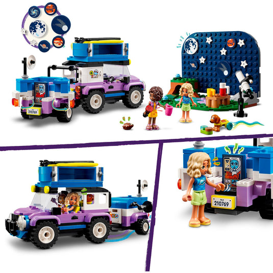 Lego friends - astronomisch kampeervoertuig constructiespeelgoed (42603)