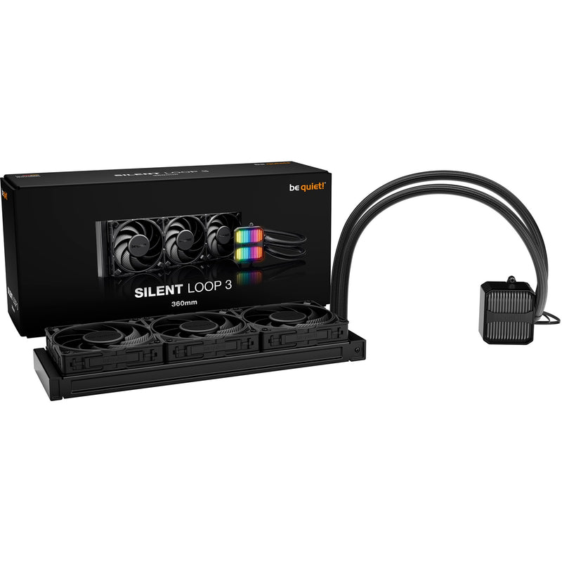 Afbeelding laden in galerijviewer, Be quiet! silent loop 3 360 waterkoeling (zwart, 4-pin pwm)
