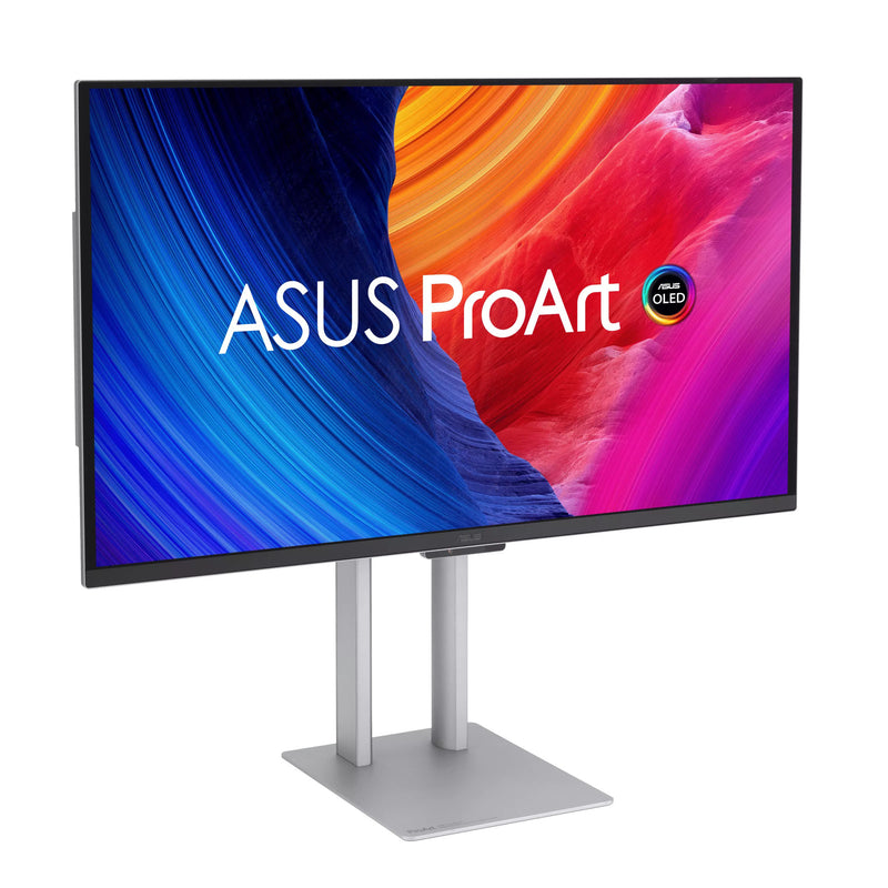 Chargez l'image dans la visionneuse de la galerie, Asus proart display pa27ucdmr 26.5 4k uhd monitor (zilver, hdmi, displayport, usb-a, usb-c, 2x thunderbolt 4)
