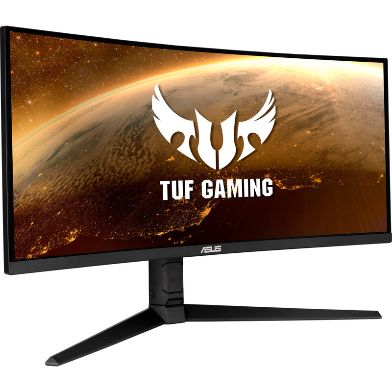 Load image into Gallery viewer, Asus tuf gaming vg34vql1b 34 curved ultrawide monitor (zwart, 2x hdmi, 2x displayport, 3x usb-a 3.2 (5 gbit s), 165 hz)
