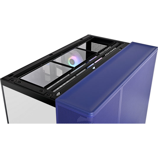 Thermaltake view 380 xl tg argb future dusk midi tower behuizing (paars | 2x usb-a | 1x usb-c | rgb | window)