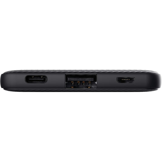 Trust primo 5.000 mah eco powerbank (zwart)