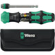 Wera kraftform kompakt 26 ra-r met etui, 6‑delig bitset (zwart groen)