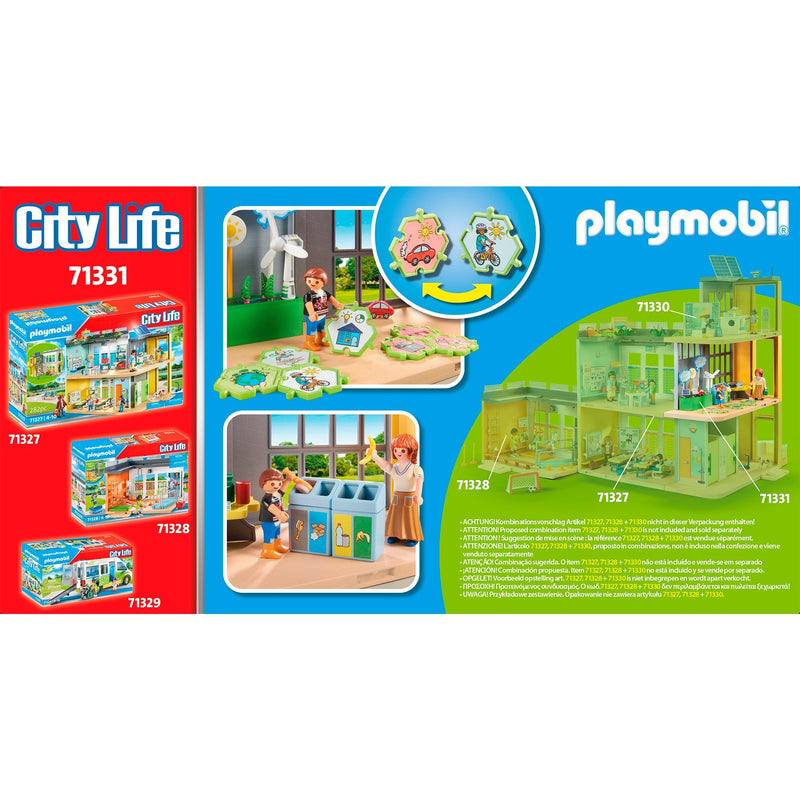 Load image into Gallery viewer, Playmobil city life - uitbreiding klimaatwetenschap constructiespeelgoed (71331)
