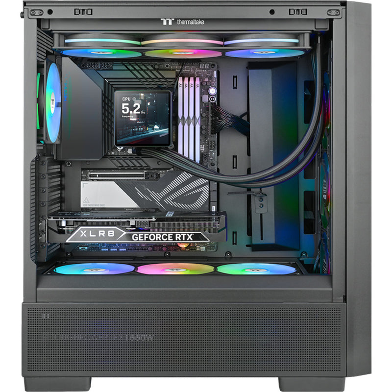 Load image into Gallery viewer, Thermaltake th360 v3 ultra argb sync aio liquid cooler waterkoeling (zwart)
