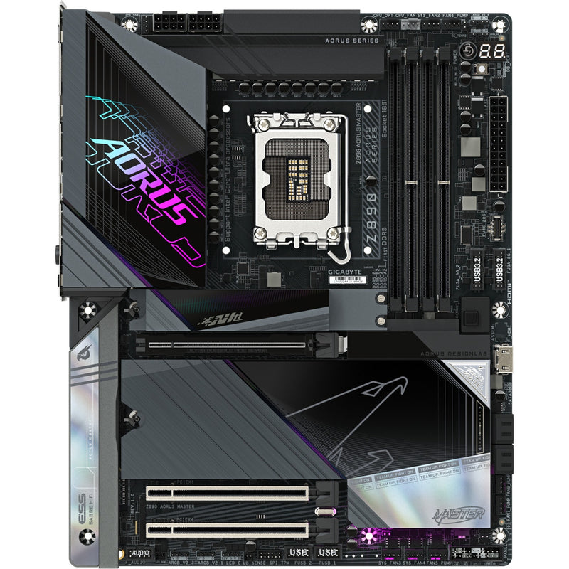 Load image into Gallery viewer, Gigabyte z890 aorus master socket 1851 moederbord (raid, 10gb-lan, wi-fi 7, bt, sound, atx)
