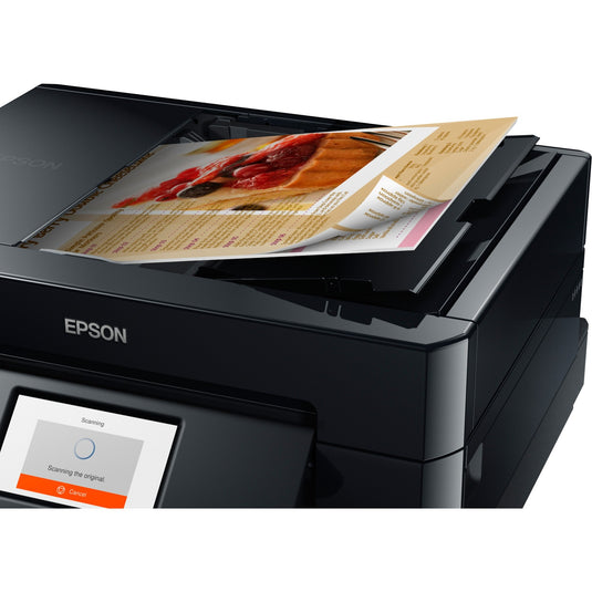 Epson expression premium xp-7100 all-in-one inkjetprinter (zwart, scannen, kopiëren, lan, wi-fi)