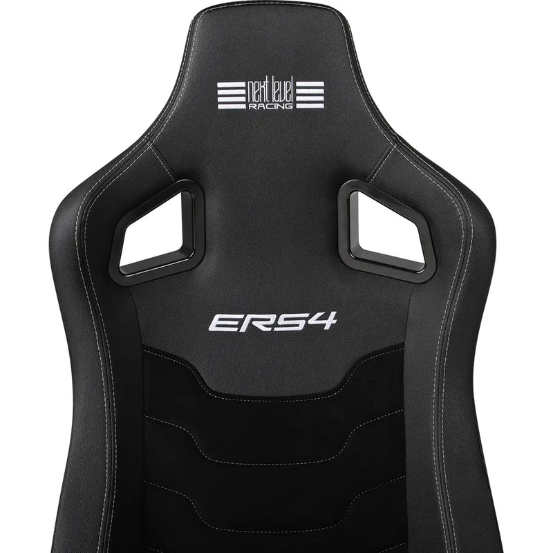ギャラリービューアに画像をロードする, Next level racing ers4 elite reclining seat - pu leder suède edition gamestoel (zwart)
