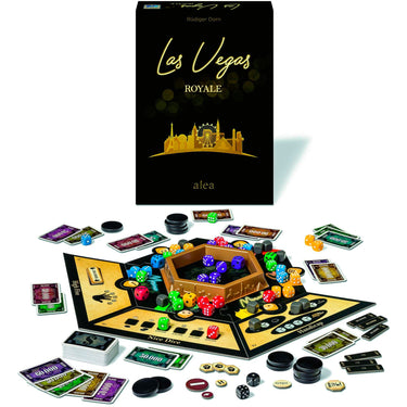 Ravensburger las vegas royale dobbelspel (engels, 2 - 5 spelers, 45 - 60 minuten, vanaf 8 jaar)