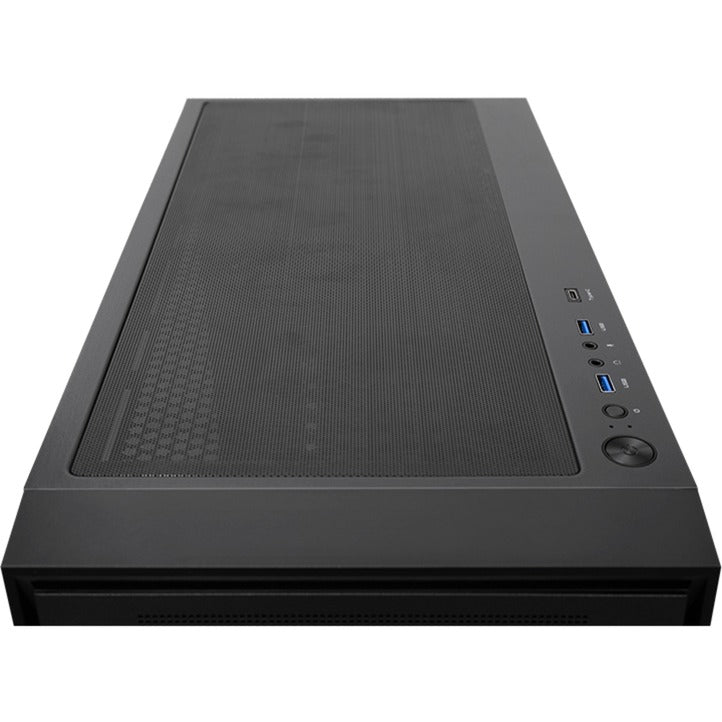 Load image into Gallery viewer, Chieftec night hunter midi tower behuizing (zwart | 2x usb-a | 1x usb-c | tempered glass)
