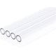 Alphacool eisrohr 14 11 mm petg hardtube, 80 cm slang (transparant, 320 cm)