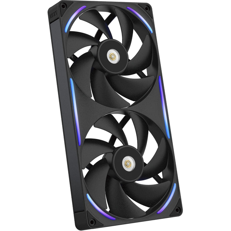 Load image into Gallery viewer, Nzxt performance fan f280x rgb case fans (zwart, 2 stuks, 280 x 140 x 30 mm, pwm)
