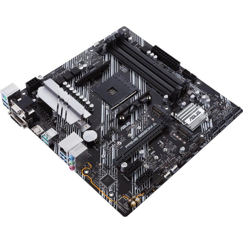 Load image into Gallery viewer, Asus prime b550m-a socket am4 moederbord (raid, gb-lan, sound, µatx)
